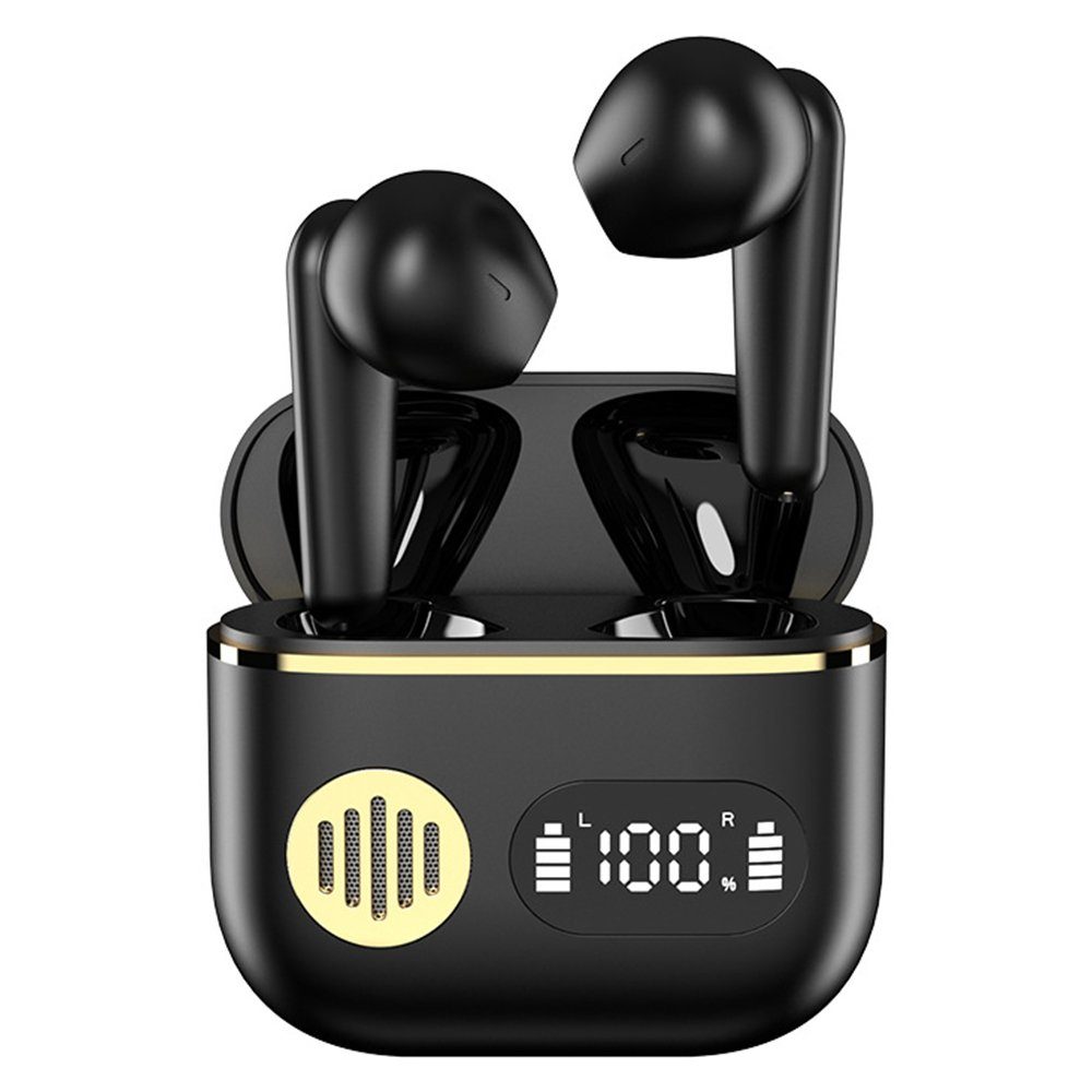 Hochwertige ZanMax mit Schwarz Bluetooth-Kopfhörer Sportkopfhörer Geräuschunterdrückung