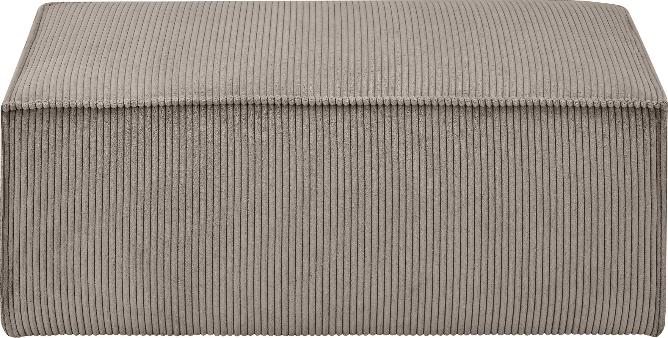 OTTO home Hocker SHERWOOD Cord Polsterhocker, passend zur Polster-Serie SHERWOOD