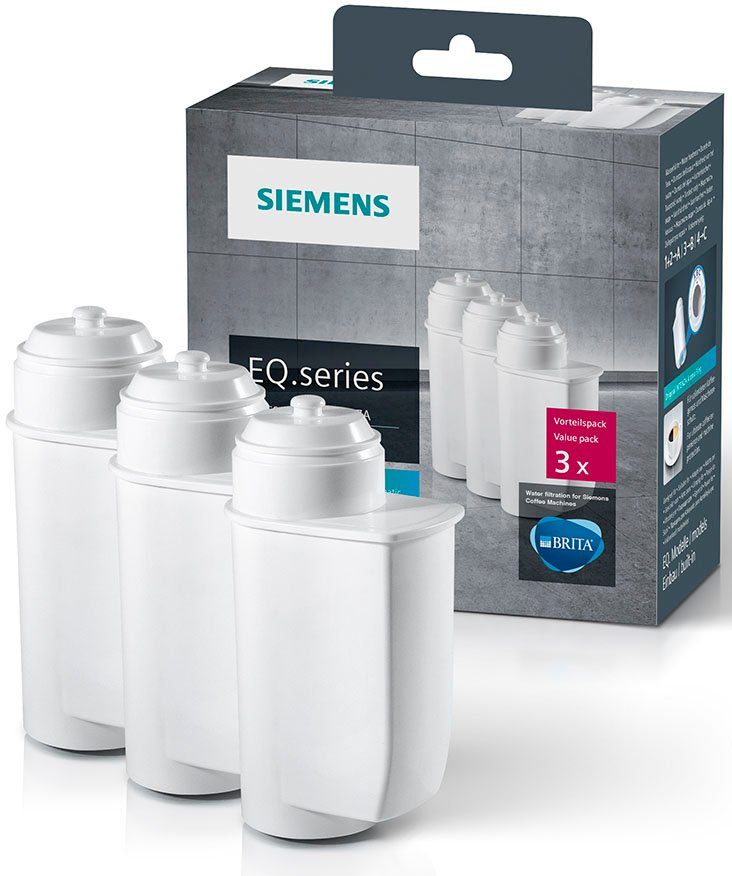 SIEMENS Wasserfilter BRITA Intenza TZ70033A, Zubehör für alle Siemens  Kaffeevollautomaten der EQ Reihe: EQ.300, EQ.500, EQ.6, EQ.700, EQ.9 Plus  und Einbauvollautomaten, 3 Stück, verringert den Kalkgehalt des Wassers  online kaufen | OTTO