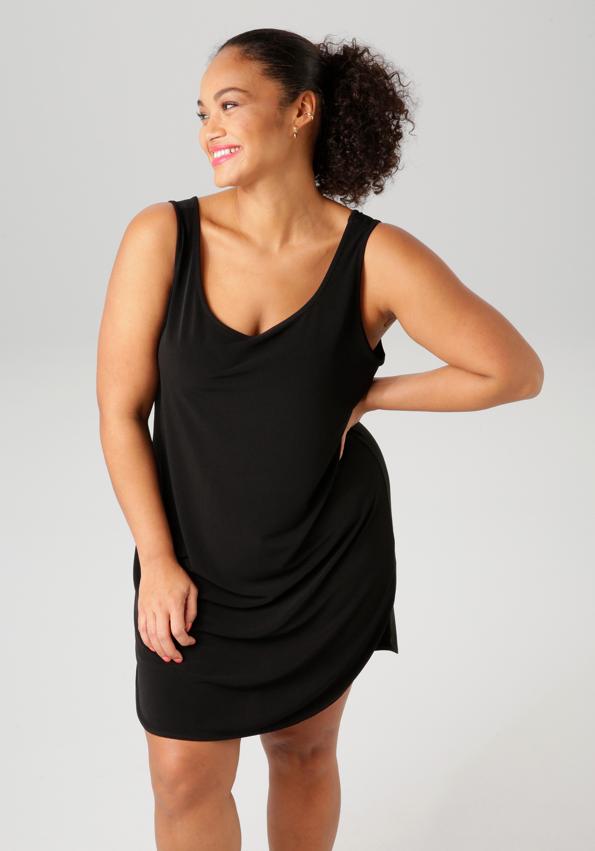 Aniston PLUS Unterkleid ideal unter transparenten günstig online kaufen