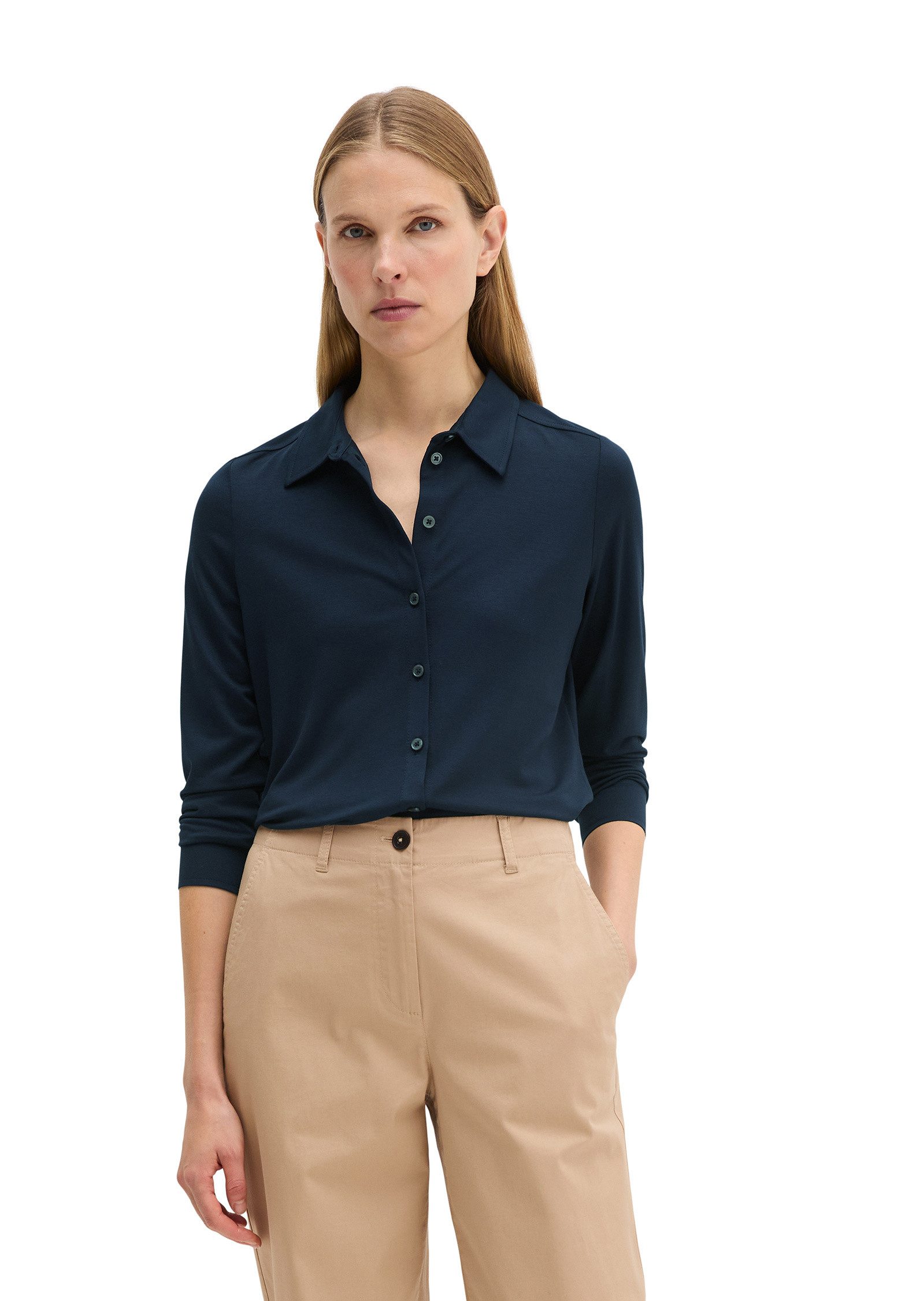 Marc O'Polo Blusenshirt aus LENZING™ ECOVERO™