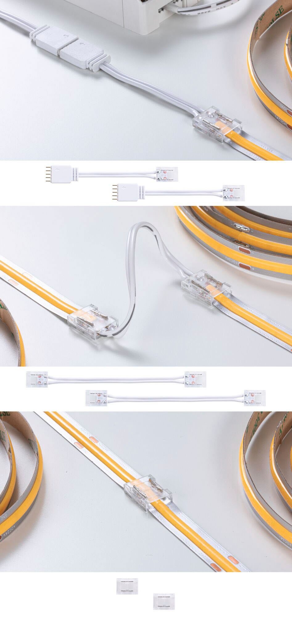 Full-Line COB Set 1000 LED-Streifen 2er-Set Connector 133m MaxLED Paulmann
