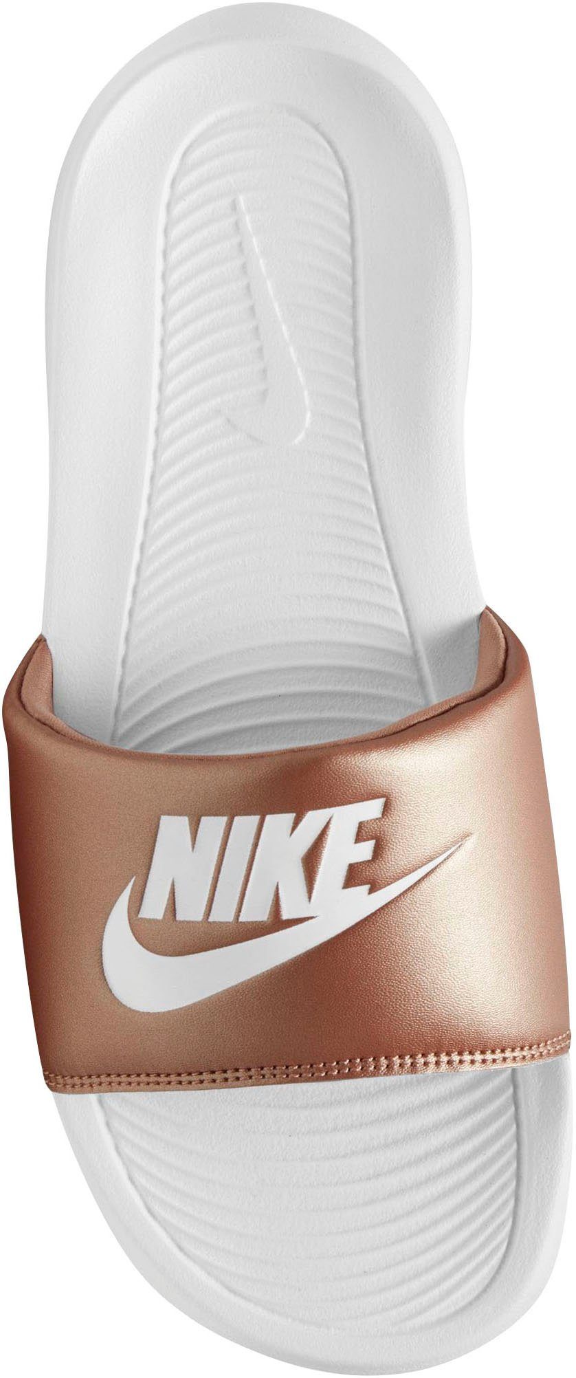 Badesandale One Nike Victori roségoldfarben Sportswear