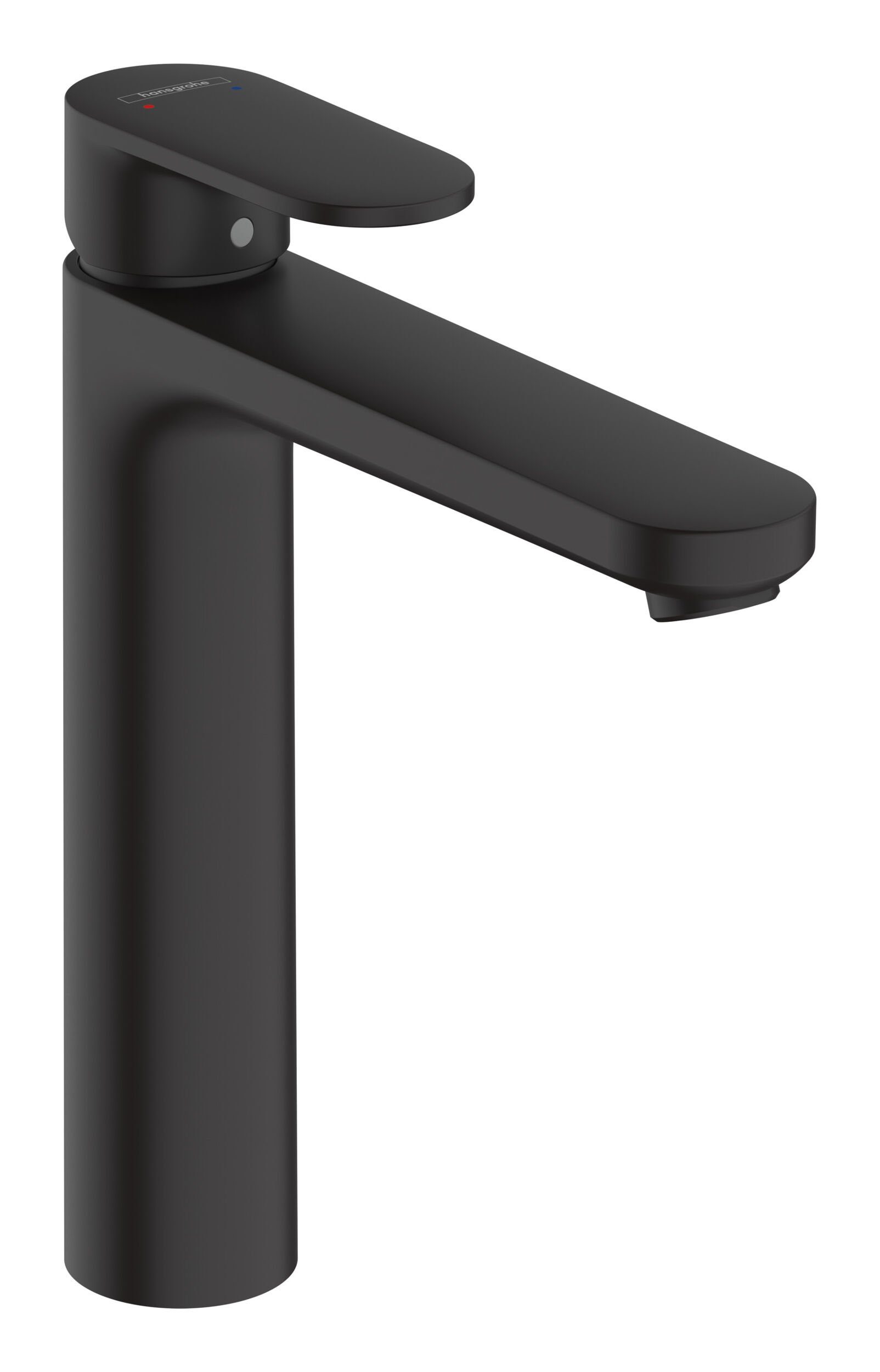 hansgrohe Waschtischarmatur Vernis Blend 190 Einhebel-Waschtischmischer Ausladung 169 mm - Mattschwarz