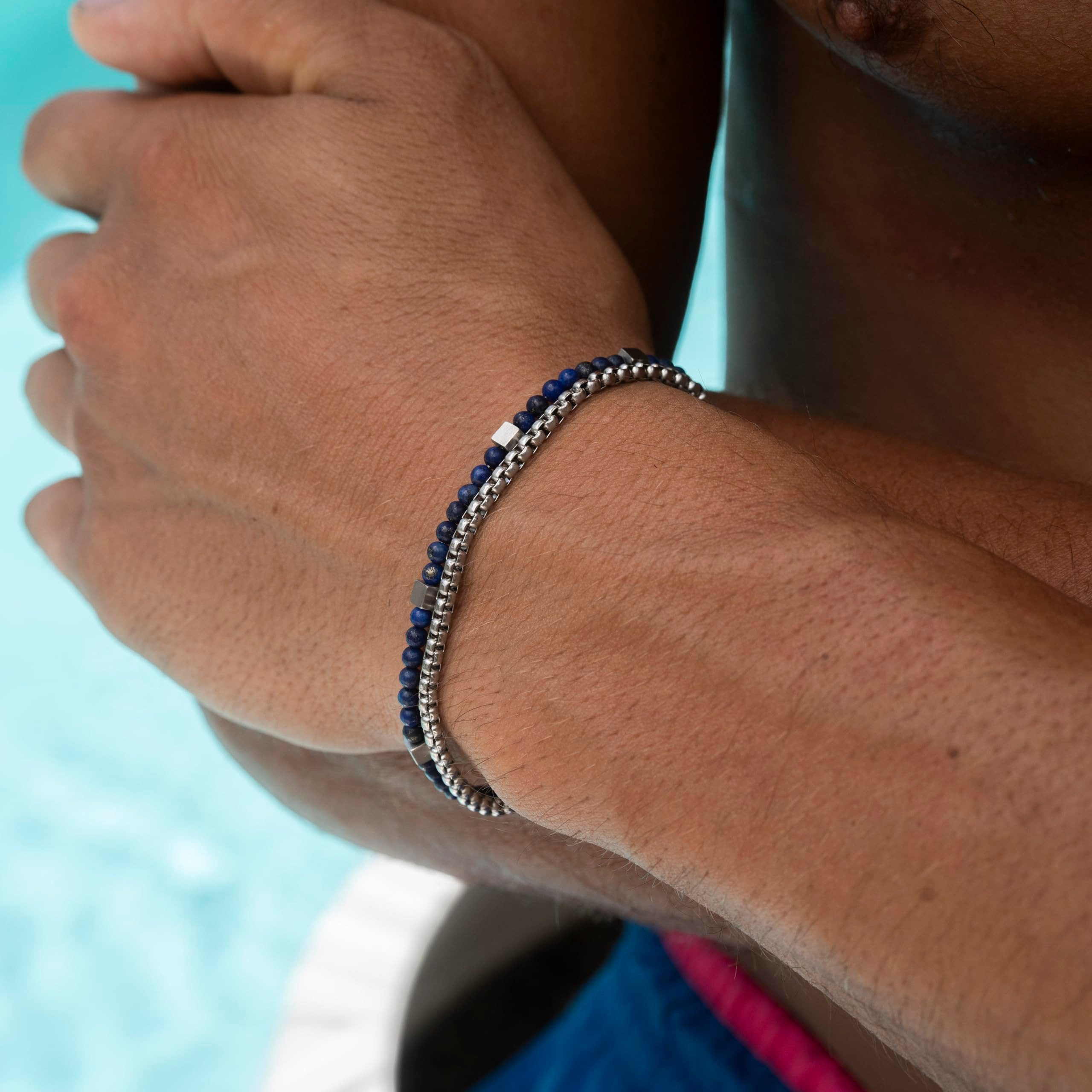 Made by Nami Armband Zweireihig Herren günstig online kaufen