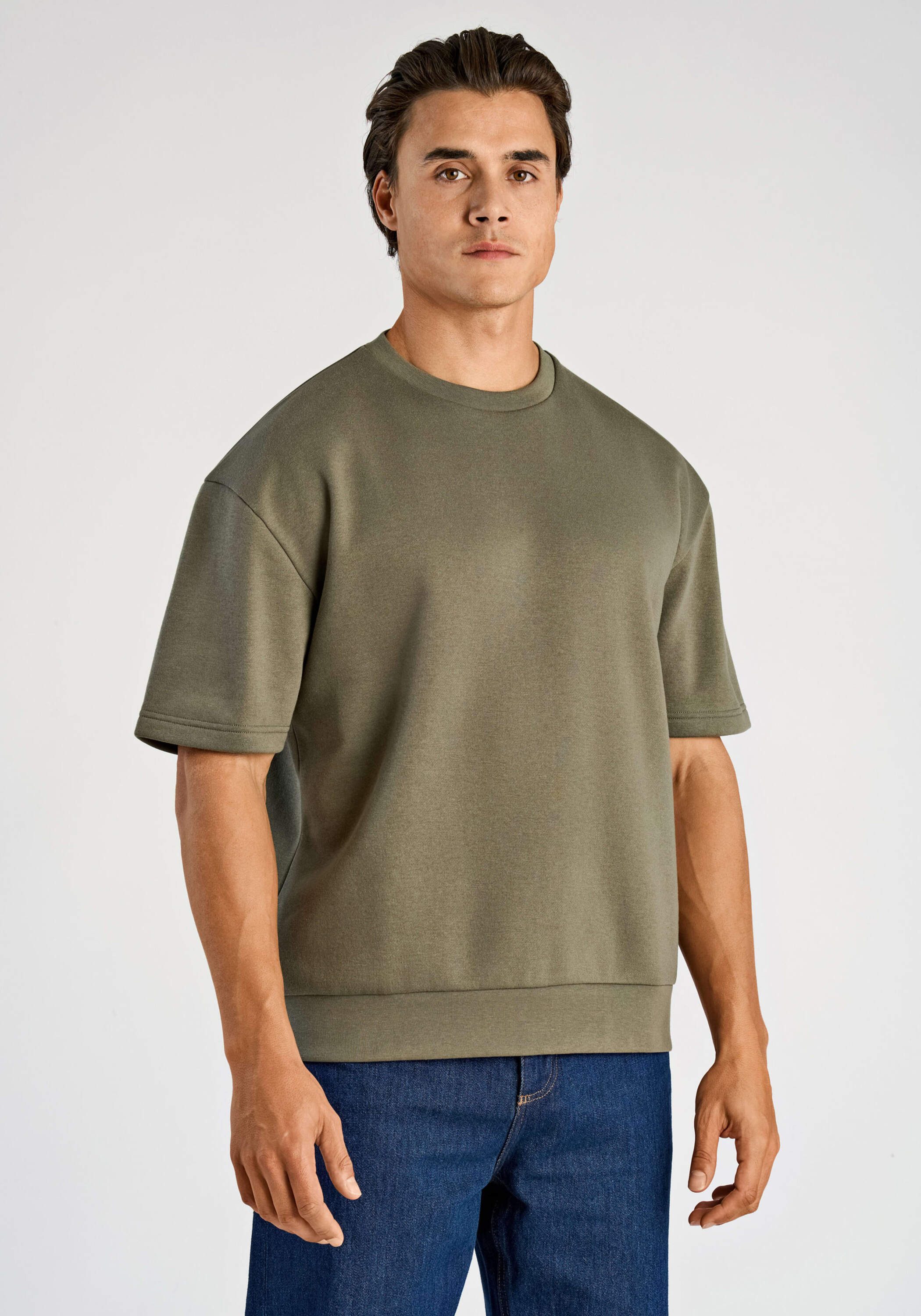 LINDBERGH Kurzarmshirt T-Shirt (Kurzarm) Oversize Fit