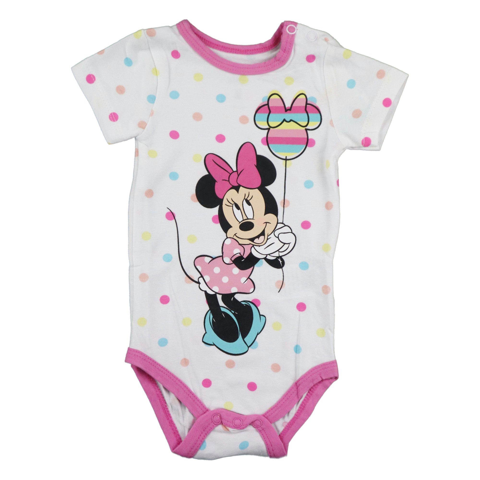 Kurzarmwickelbody Minnie Maus Baby kurzarm Body Strampler
