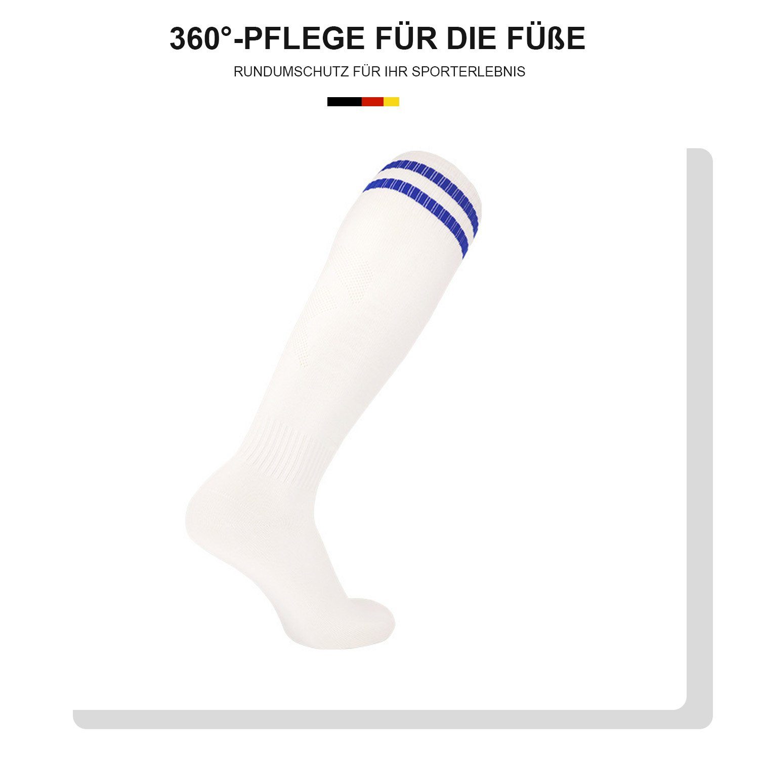 Weiß2 Socken Neutral Erwachsene für Sportsocken -Socken Kinderfußball Socken Laufen Fadenfäden und MAGICSHE Training Bewegung Fußballtraining,