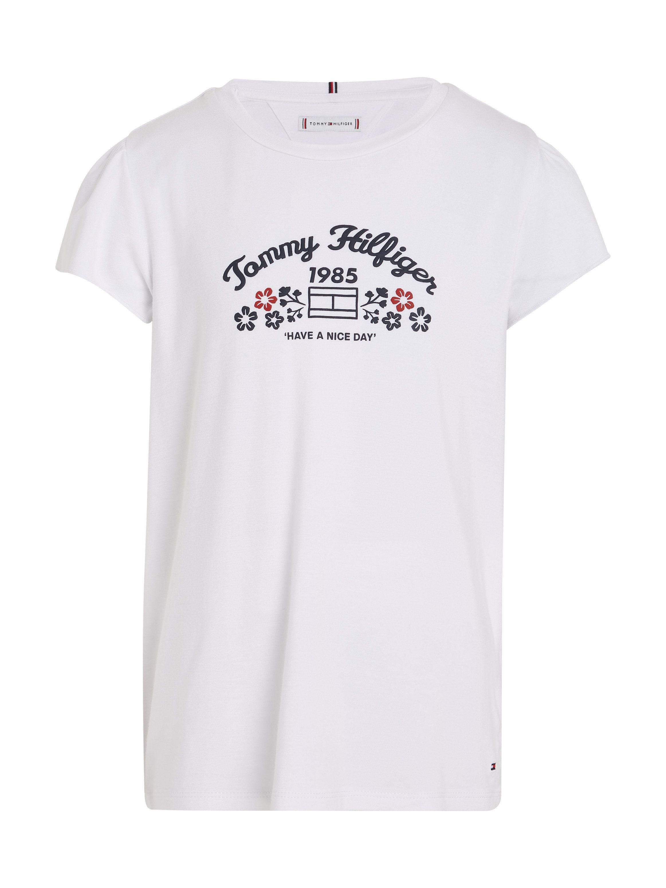 T-Shirt FLOWER PUFF PRINT REG TEE SS