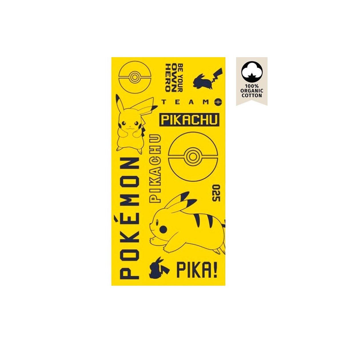 POKÉMON Badetücher Pokémon Pool-Accessoire Baumwoll-Strandtuch, 70x140cm, 100% Baumwolle (1-St)