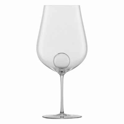 Zwiesel Glas Rotweinglas Air Sense Bordeaux, Glas, handgefertigt