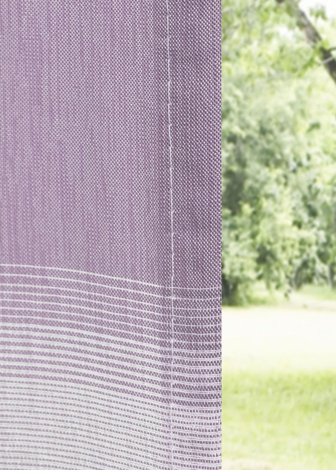 LYSEL® Vorhang Luisa Flieder (1 St), transparent, HxB 245x140cm