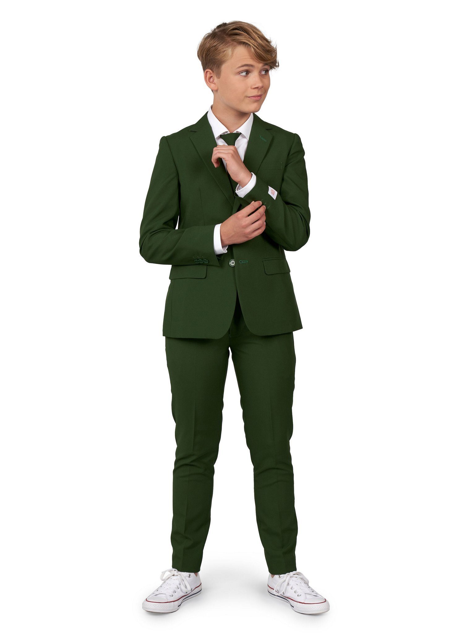 Opposuits Kinderanzug Teen Glorious Green Anzug für Jugendliche Grün, grün, grün sind alle meine Kleider!