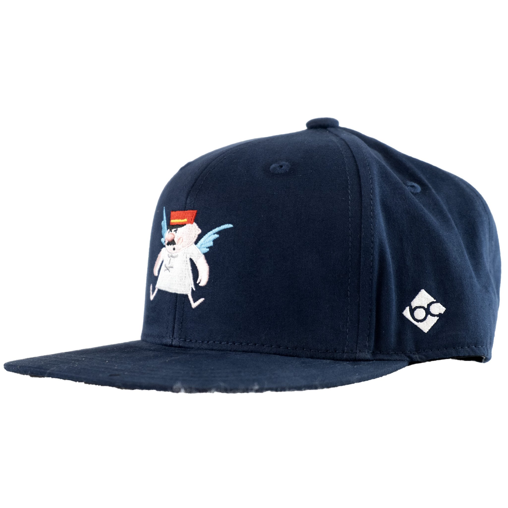 Bavarian Caps Snapback Cap Bavarian Caps Cap Grantler Klub Aloisius dunkelblau Snapback one size (Basecap, Snapback Cap, Basecap) Krone aus leichter Baumwolle