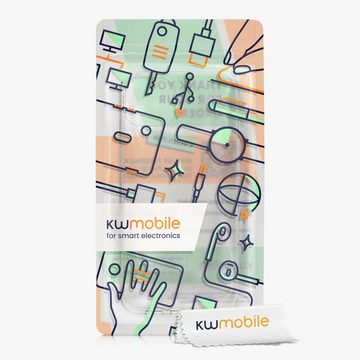 kwmobile Handyhülle Hülle für Apple iPhone 13, TPU Silikon Handy Schutzhülle Cover Case - Glitzer Uni Design