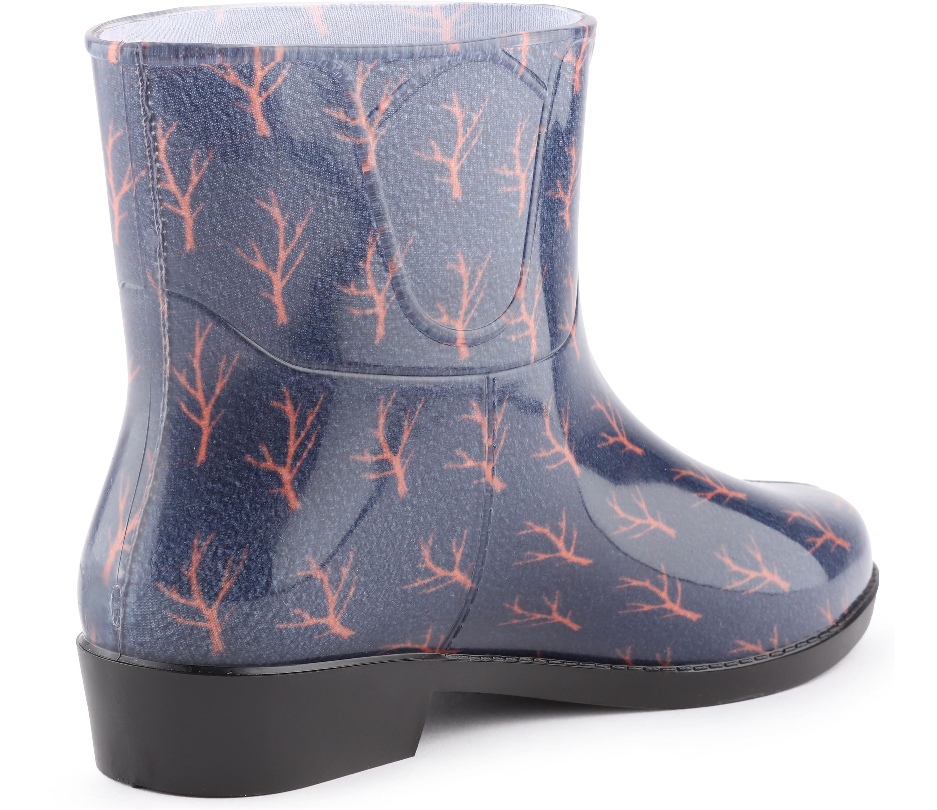 Ladeheid Regenstiefelette Damen LAZT201802 Gummistiefel für Frauen kurz und komfortabel