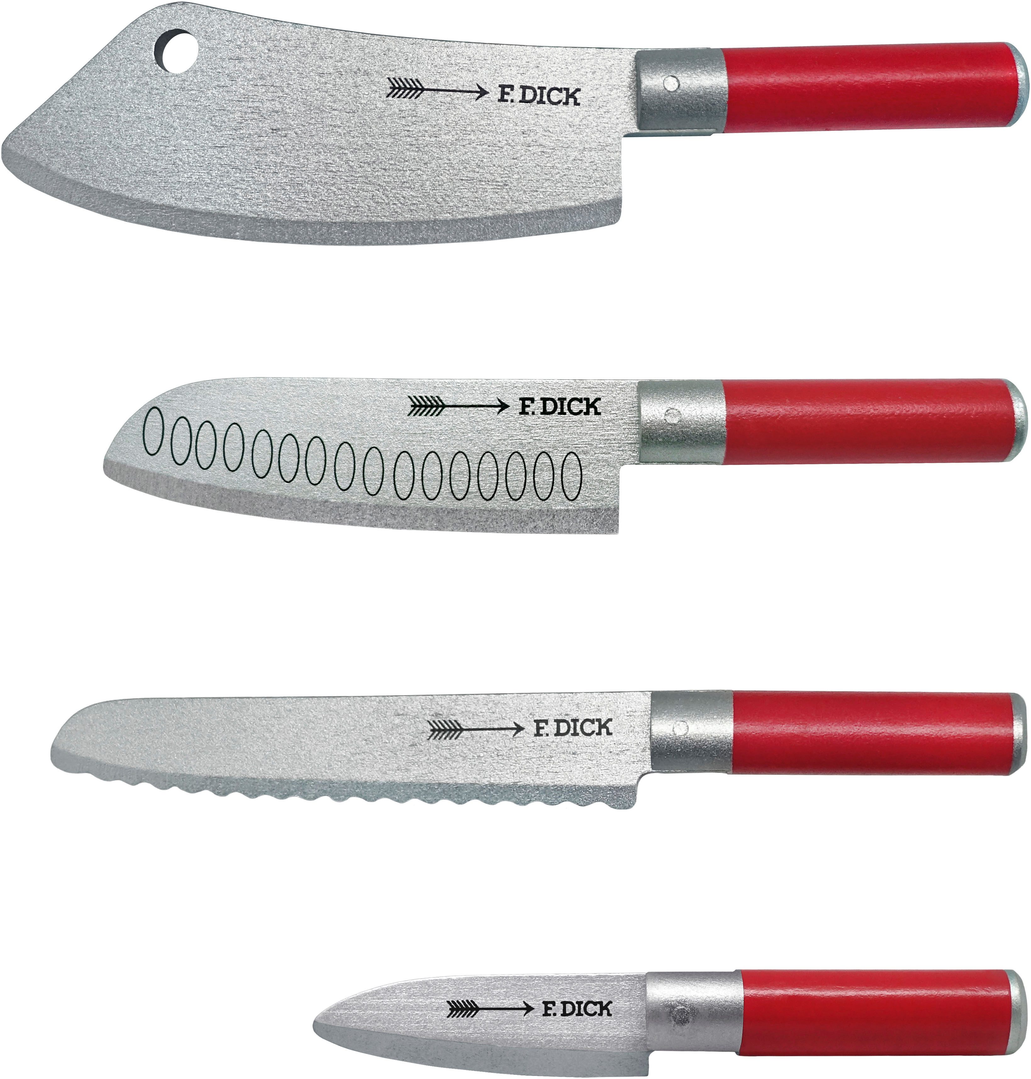 Tanner Spielbesteck F. Dick Messer Set inkl. Messerblock, aus Holz, FSC® - günstig online kaufen