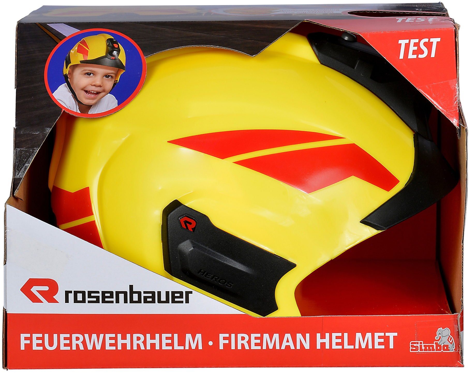 SIMBA Spielzeug-Feuerwehr Spielzeug Feuerwehr Feuerwehrhelm Rosenbauer mit günstig online kaufen