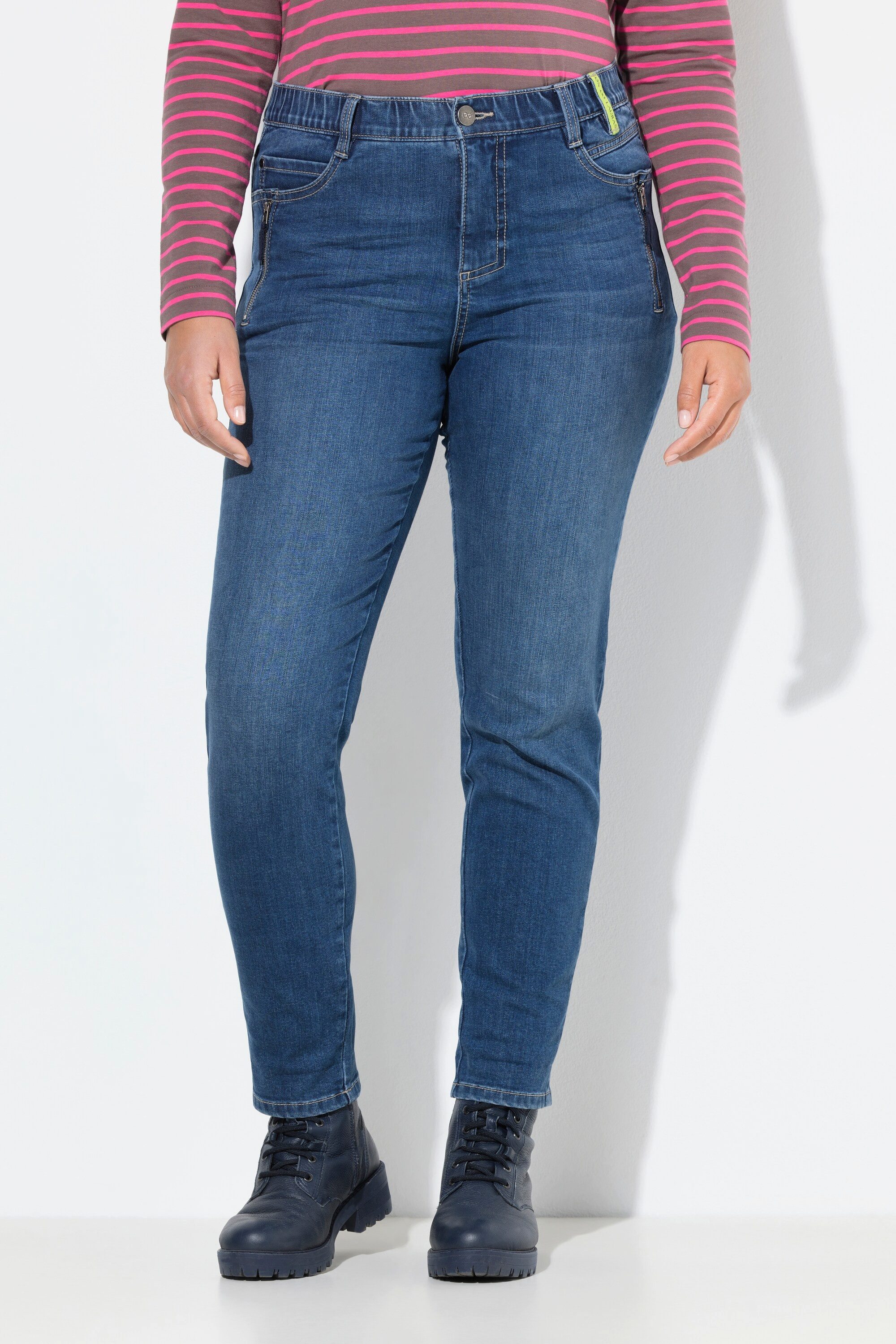 Röhrenjeans Slim-Jeans 5-Pocket