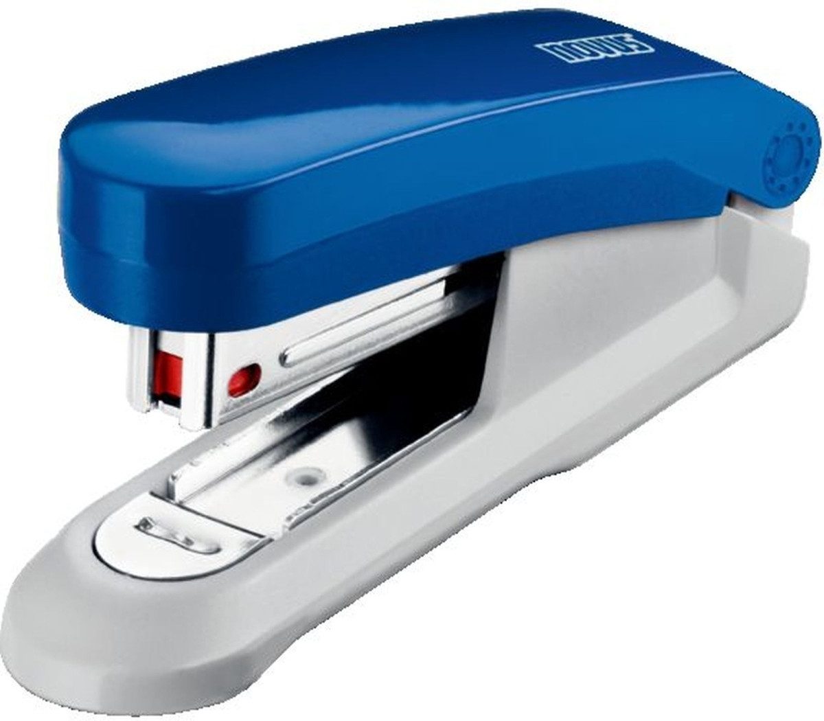 NOVUS Heftgerät Heftgerät E15 15 Blatt 37mm (Blister) blau (6 Stück)