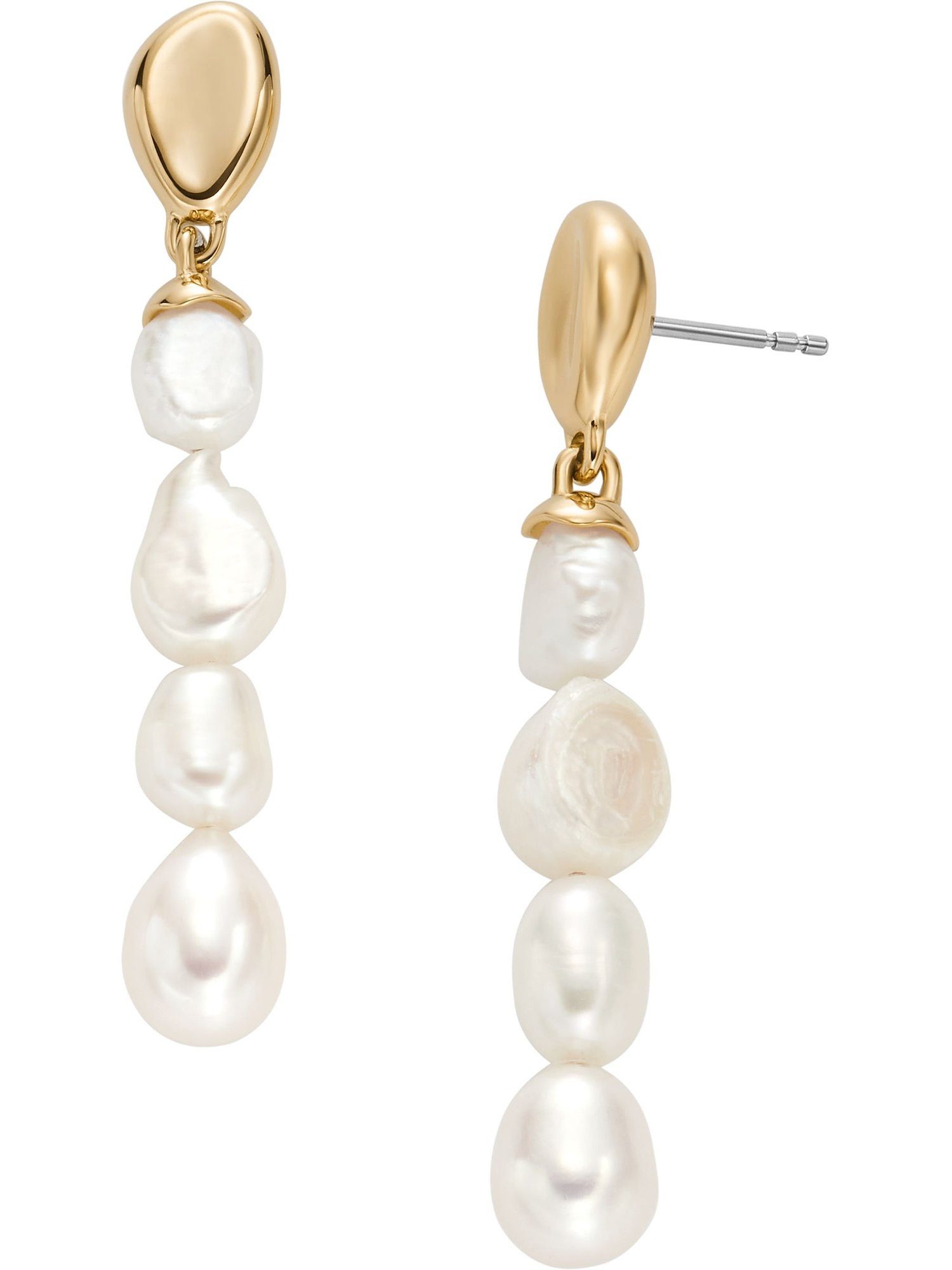 SKAGEN Paar Ohrhänger Skagen Damen-Ohrhänger Edelstahl Süßwasserperle günstig online kaufen