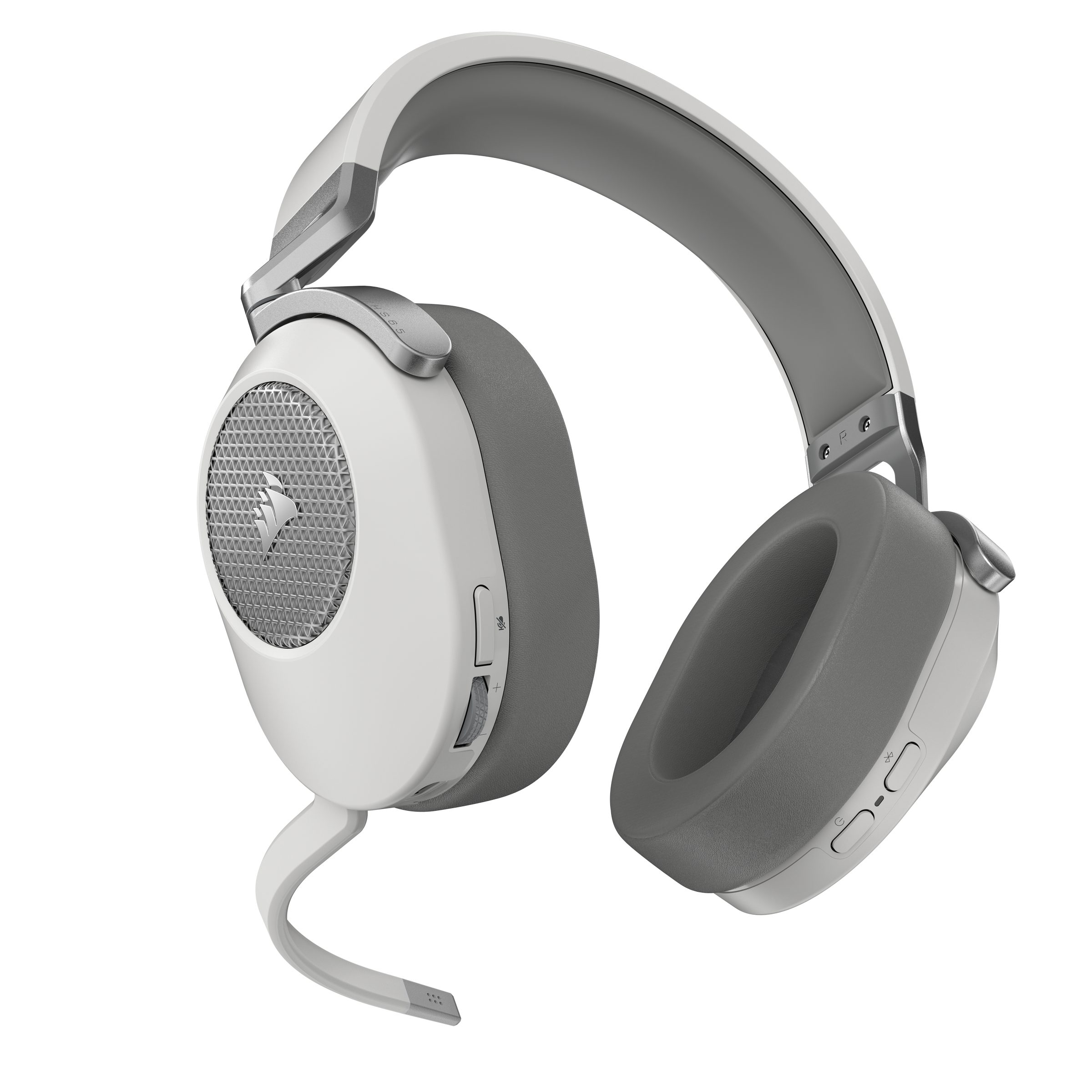 Corsair Gaming-Headset Weiß Bluetooth, HS65 - Wireless) (A2DP Wireless