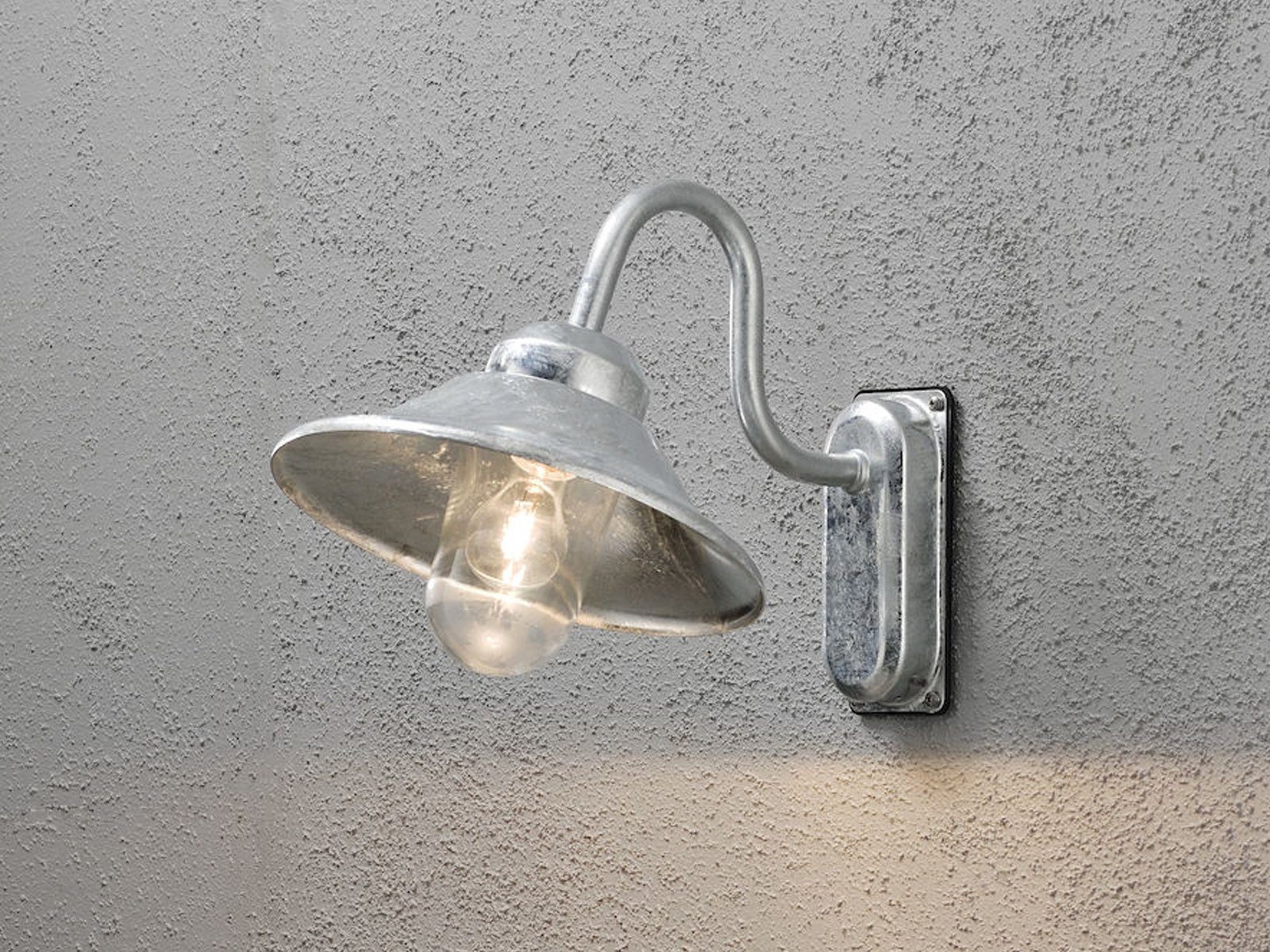 KONSTSMIDE LED Außen-Wandleuchte, Dimmfunktion, LED wechselbar, günstig online kaufen