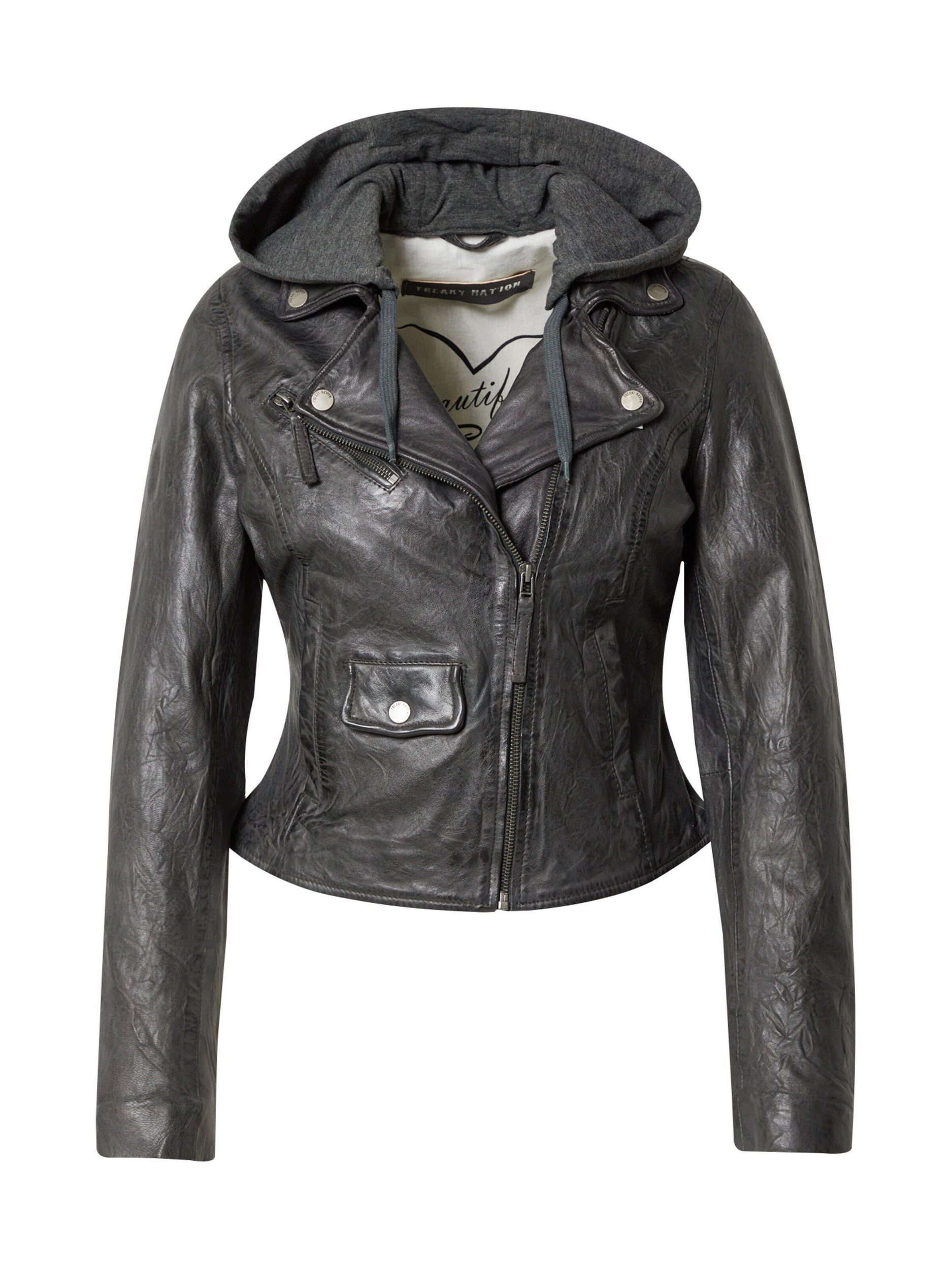 Freaky Nation Lederjacke »Easy Biker-FN« mit günstig online kaufen