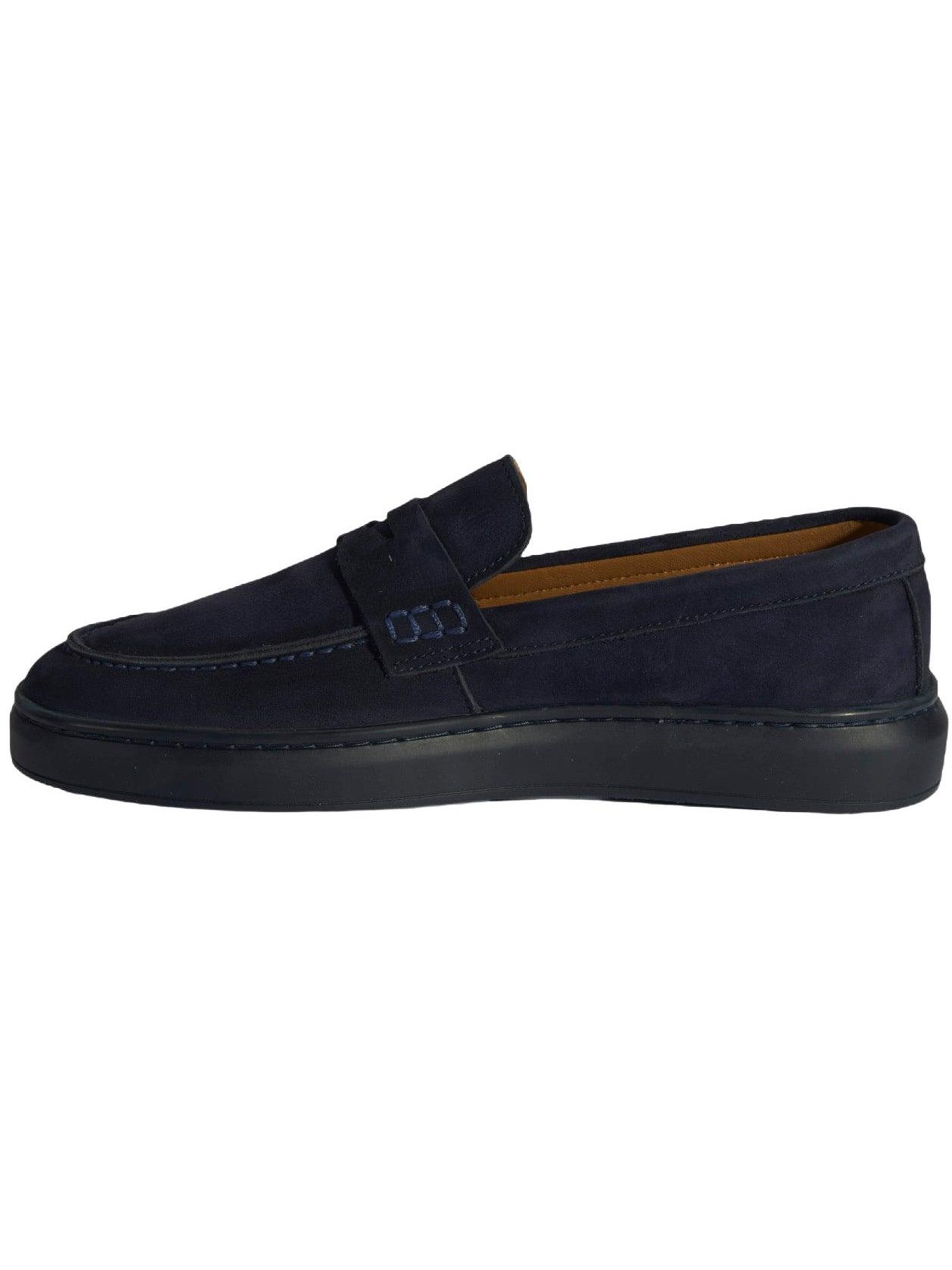 Desa Herren-Lederslipper – Atmungsaktives Design mit flachem Absatz, ideal Loafer