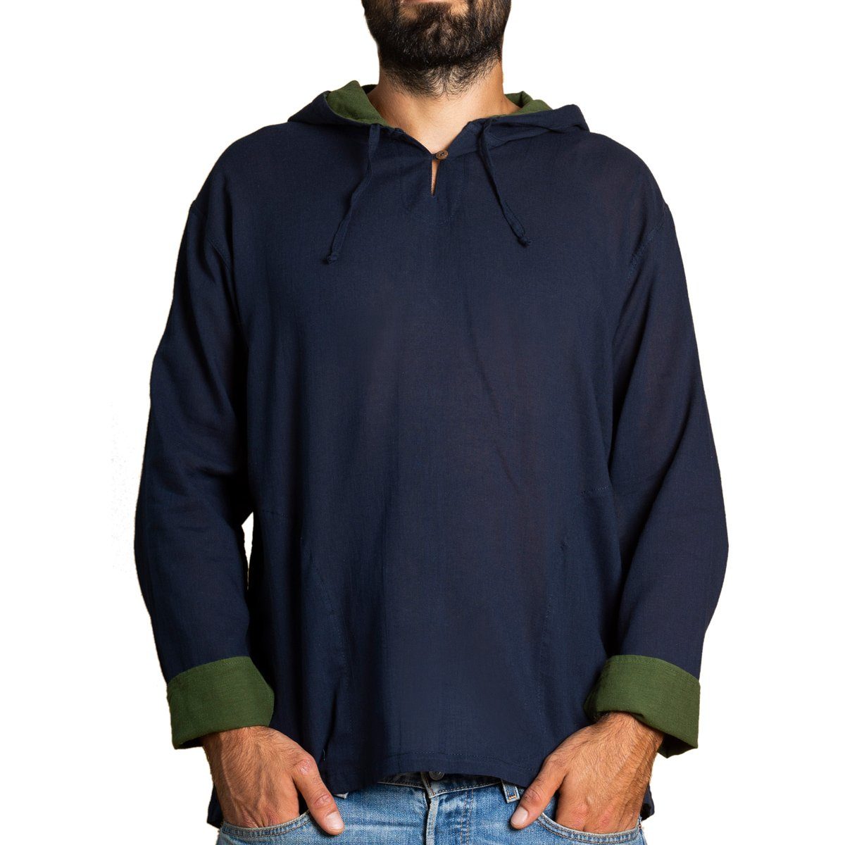 PANASIAM Kurzarmhemd Herren Hoodie mit Kapuze günstig online kaufen