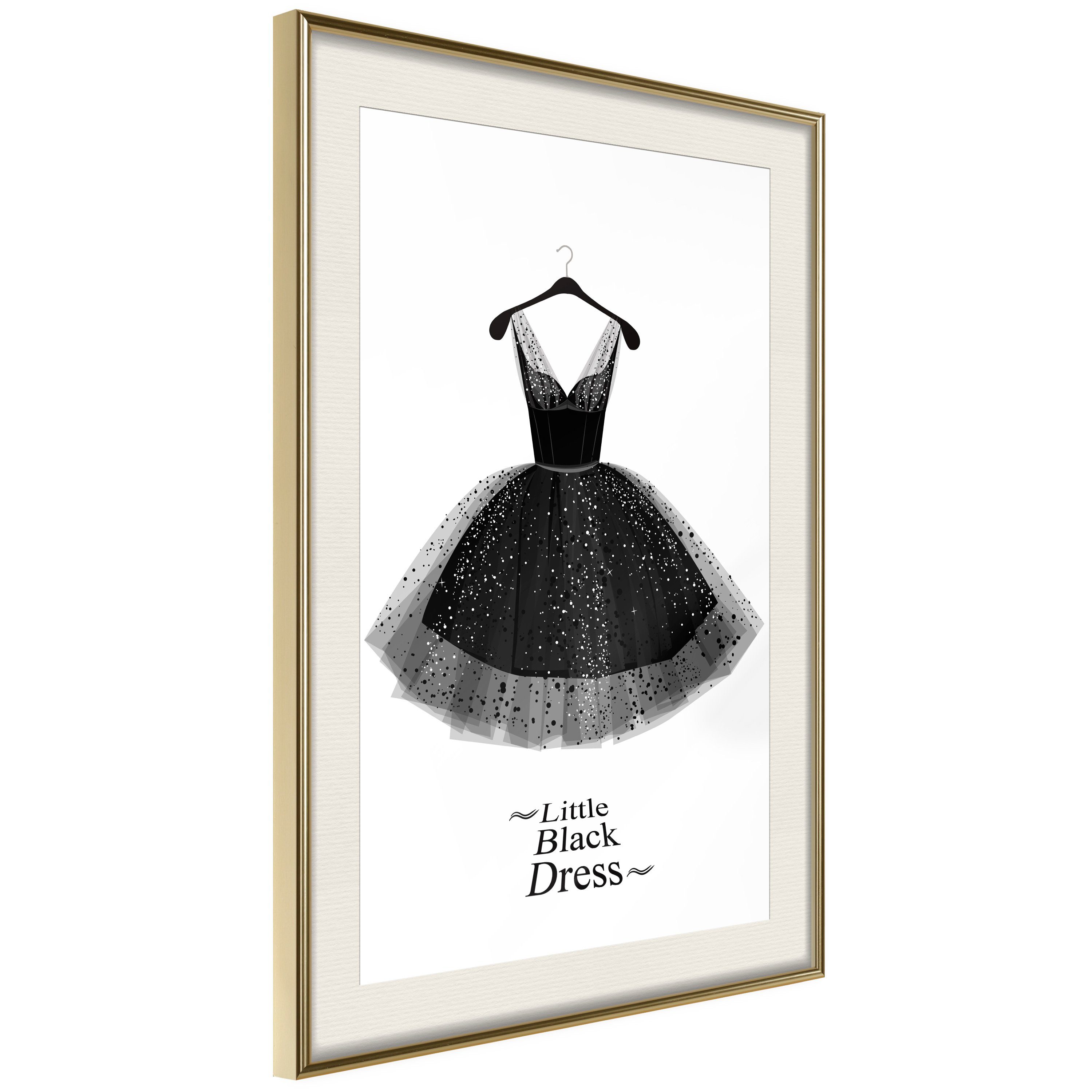 Artgeist Poster Little Black Dress []
