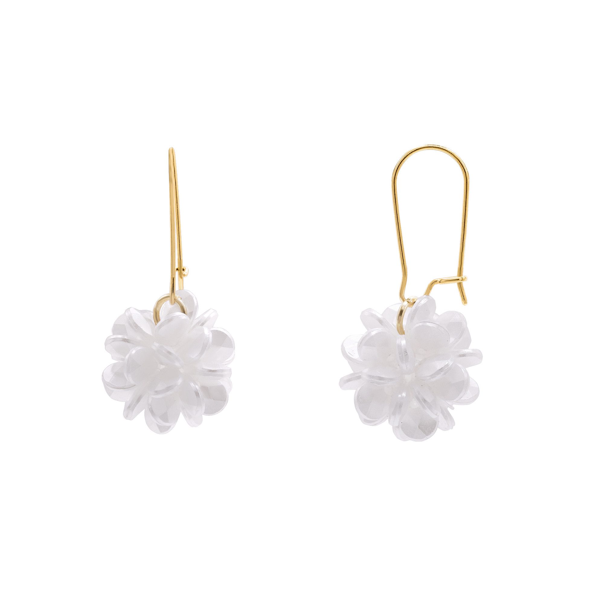 Heideman Paar Ohrstecker Liliana goldfarben (Ohrringe, inkl. Geschenkverpackung), Blumen Ohrring