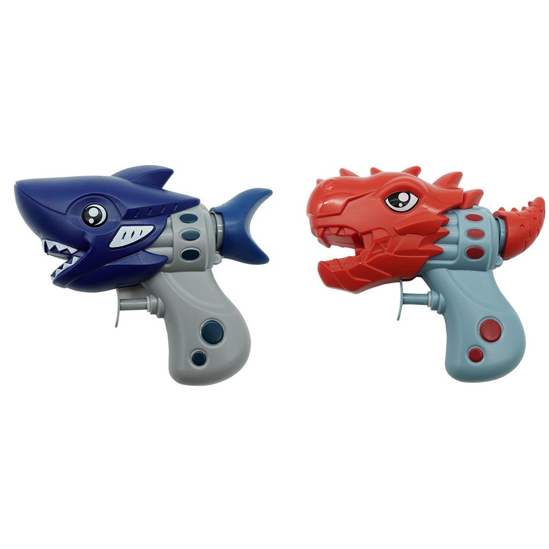 Toi-Toys mini-Wasserpistole Wasser Spritzpistolen mehrfarbig 10 cm 3 Stück 