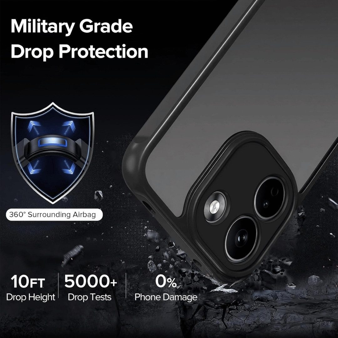 SmartUP Smartphone-Hülle für Xiaomi Redmi Note 17 Pro Max 5G Silikon Slim Case Cover Tasche 6,83, integrierter Kameraschutz, präzise Aussparungen – Bild 2 von 5
