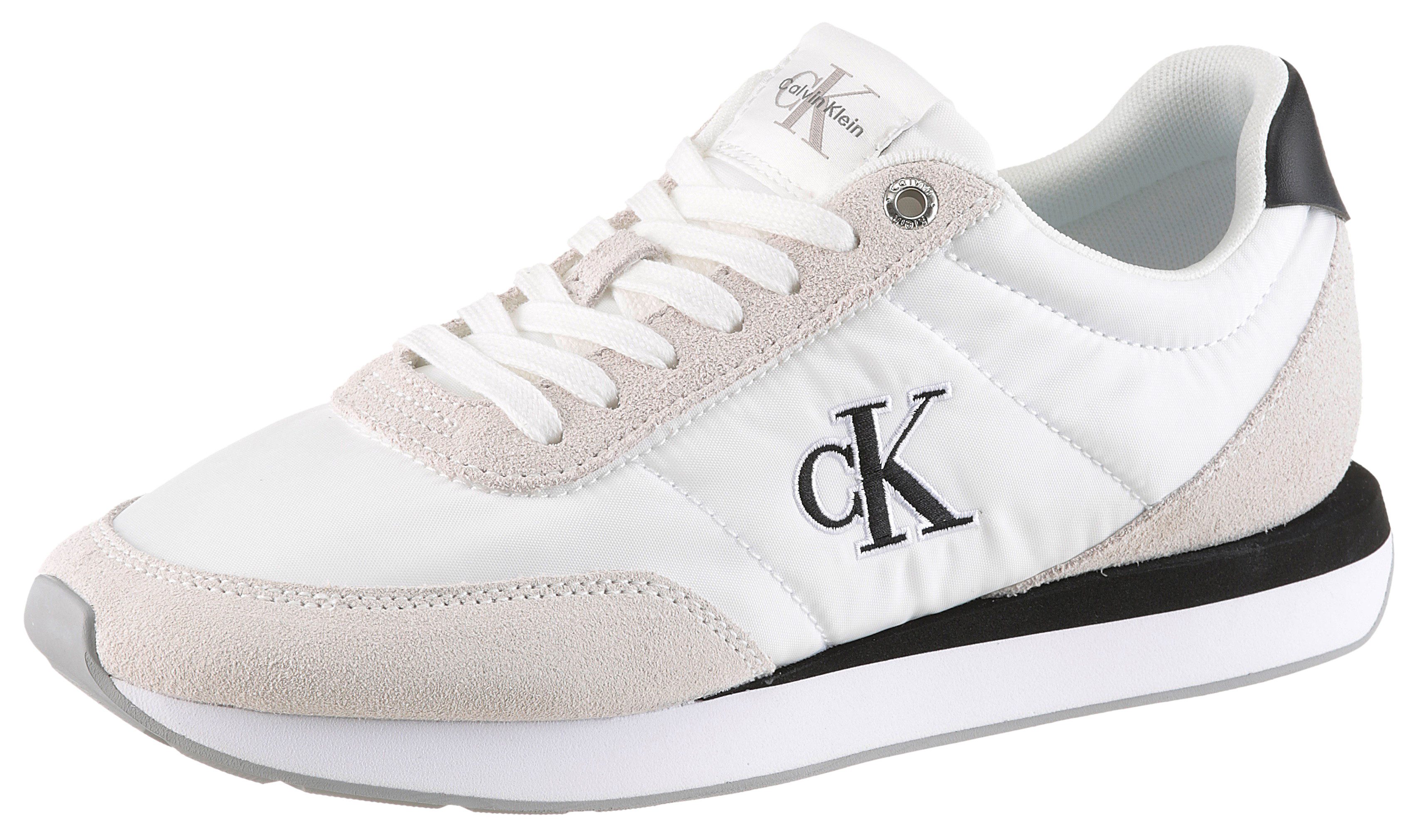 Calvin Klein RETRO RUNNER ESS MIX MAT Keilsneaker Schnürschuh, Halbschuh, F günstig online kaufen
