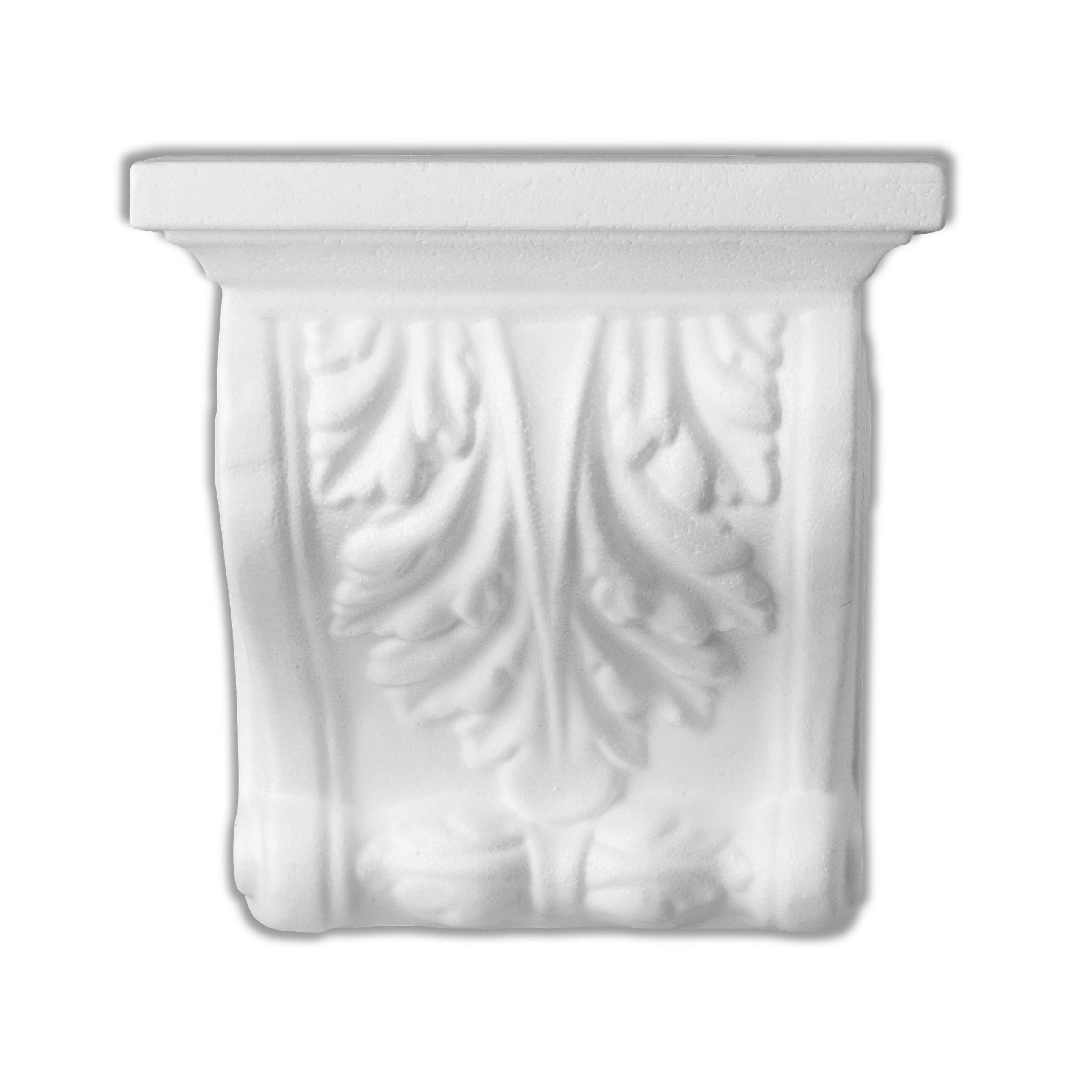 Homestar Stuckleiste Konsole Melina (19,5 x 20 cm), Polystyrol, farbig überstreichbar