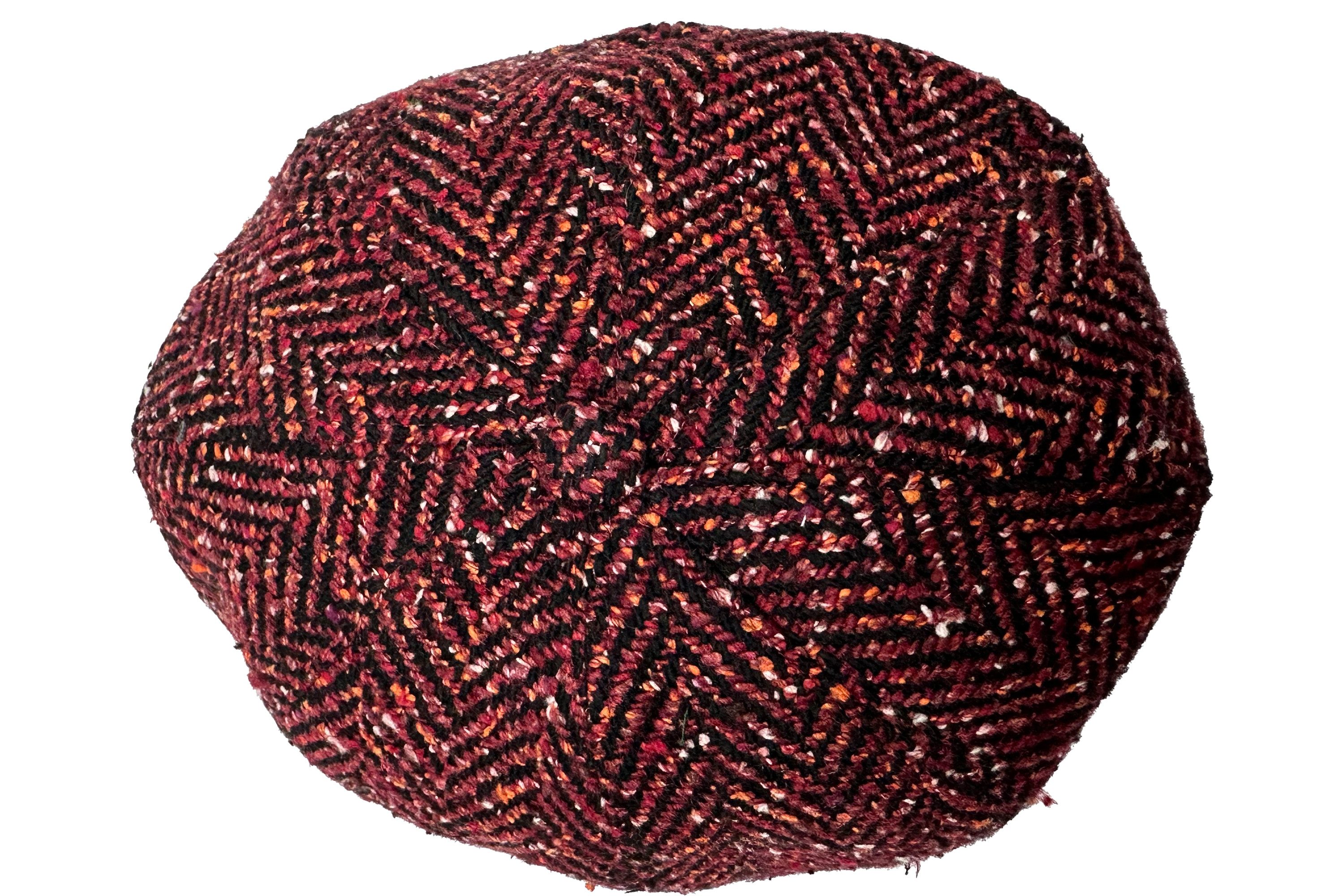 Fiebig Ballonmütze 8-Panel Wool Herringbone