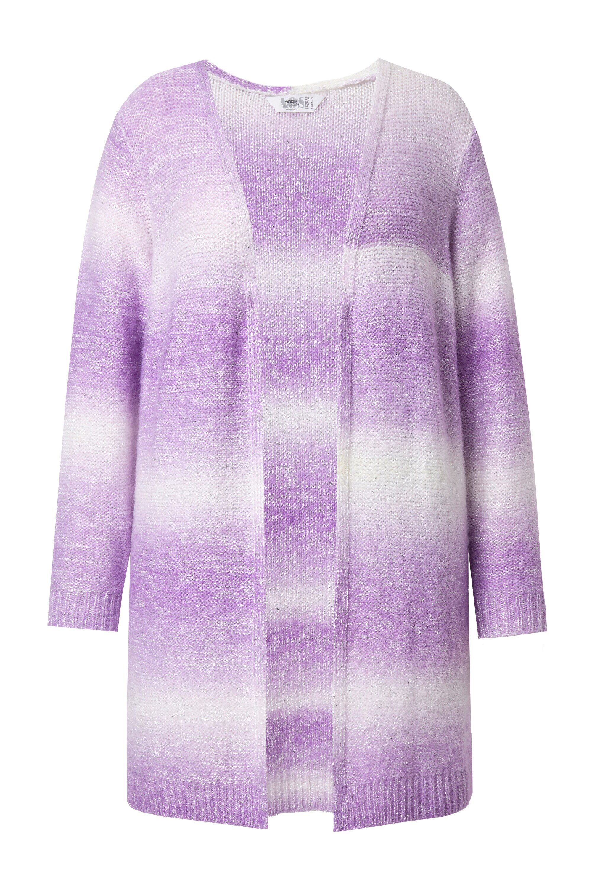 Angel of Style Strickjacke Strickjacke Straight Fit Farbverlauf Pailletten