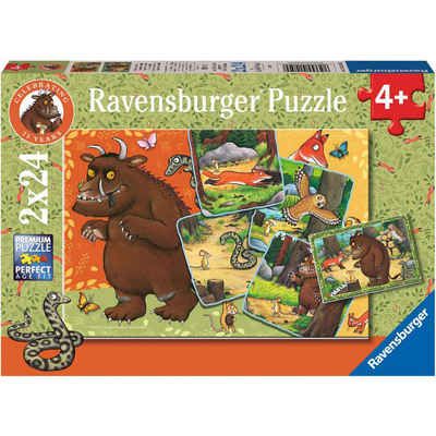 Ravensburger Puzzle Kinderpuzzle 25 Jahre Grüffelo!, 48 Puzzleteile