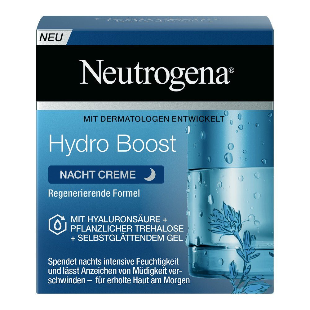 Neutrogena Cream Sleeping Hautcreme Boost Hydro 50ml Neutrogena