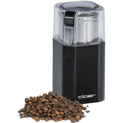 Cloer Kaffeemühle 7580 - Kaffeemühle - schwarz, 200 W