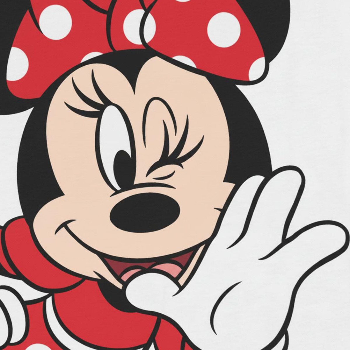 Disney Minnie Mouse Freizeitanzug - Kinder Bekleidungsset Baumwolle 2 Teilig Sport Freizeit (2-tlg) – Bild 5 von 5