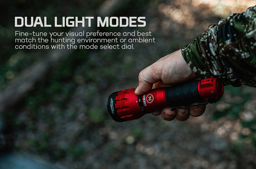 NEBO LED Taschenlampe Nebo ILLUMATRACE BLUT TRACKER (Set, 2-St., Taschenlampe inkl. Ladekabel), Blut Tracker zur Nachsuche bei der Jagd