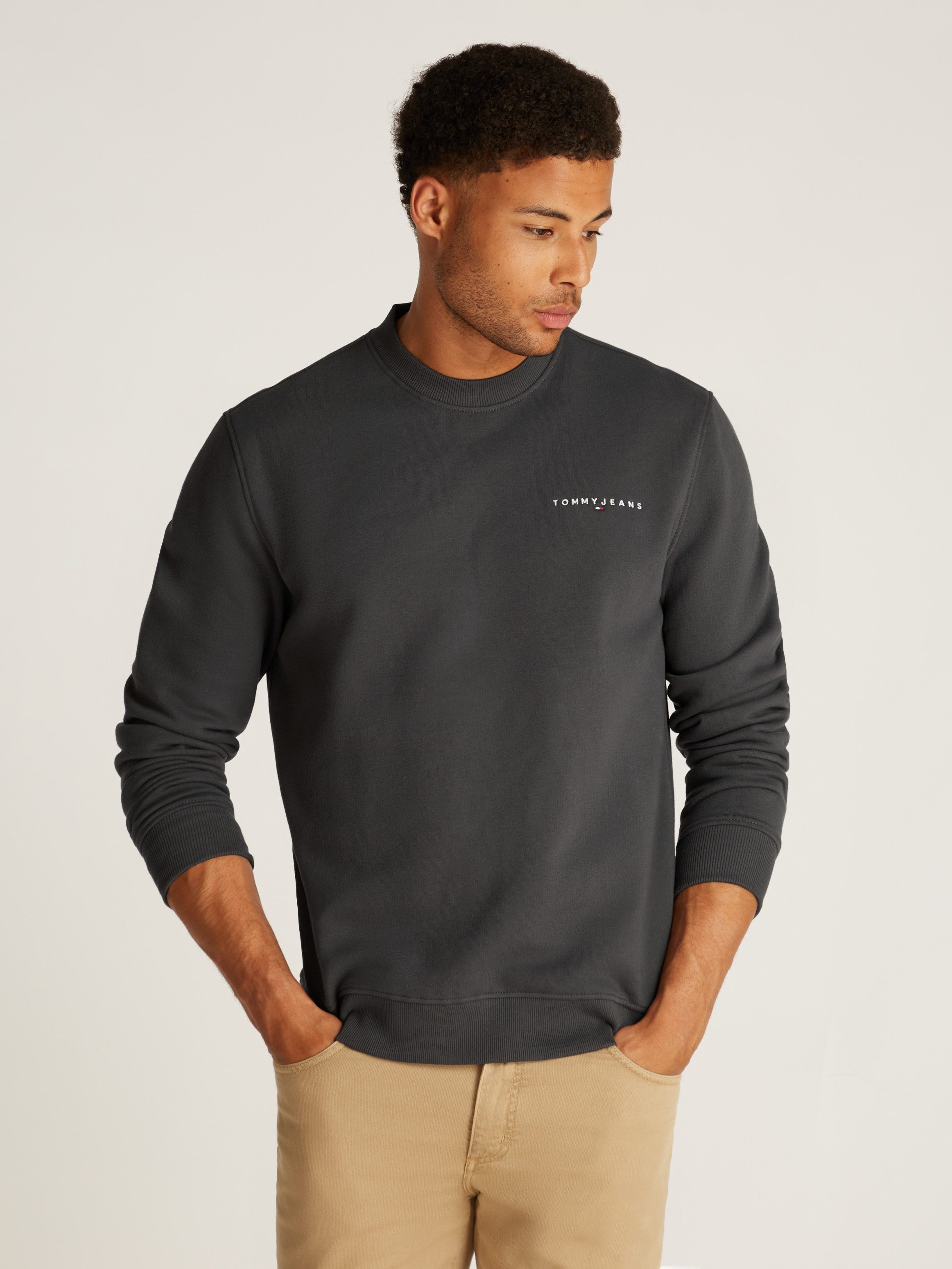Sweatshirt TJM REG LINEAR CREW EXT