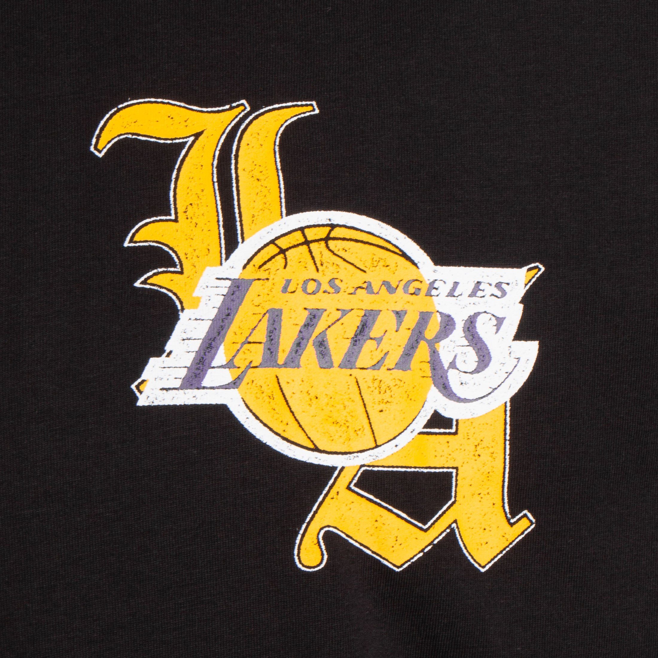 Team Graphic Lakers Trainingsshirt NBA Era Herren New Los T-Shirt Angeles