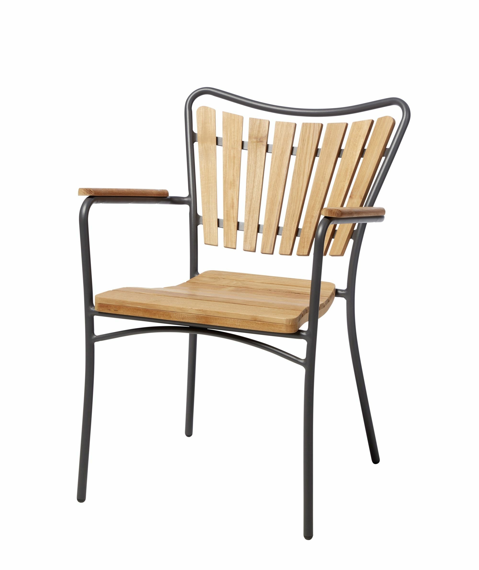 Cinas Gartenstuhl Ellen, Dezente Retro-Anmutung, robuste Ausführung, wohnlicher Ausdruck