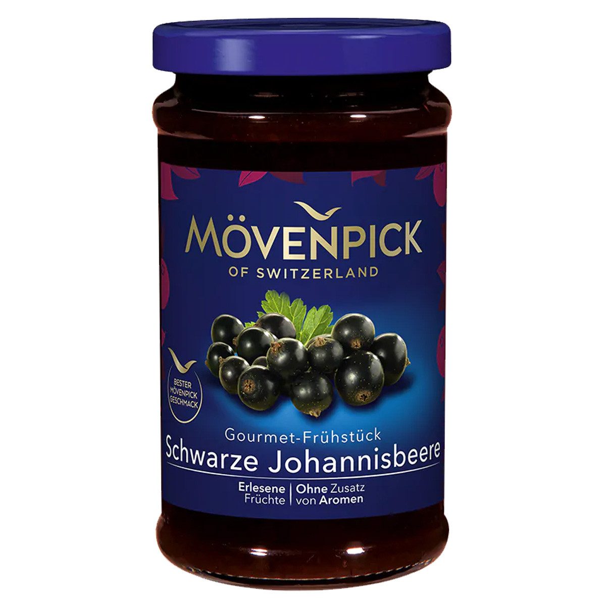 Mövenpick Fruchtaufstrich, Mövenpick schwarze Johannisbeere Gourmet Fruchtaufstrich 250g