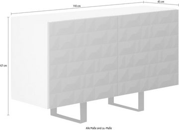 DIVENTA Sideboard, Breite 110 cm