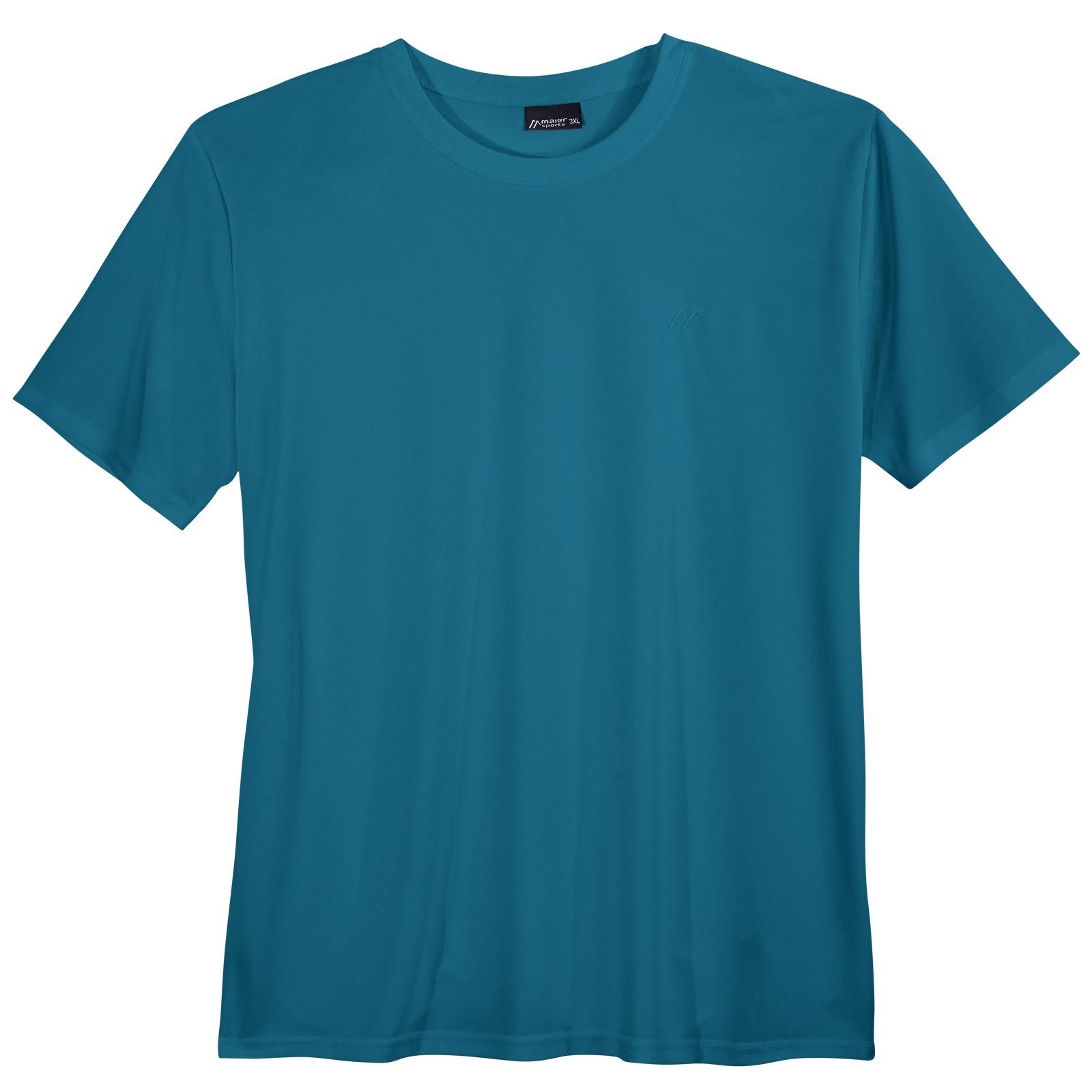 Maier Sports Rundhalsshirt Große Größen Funktions-T-Shirt Maier Sports petrolblau