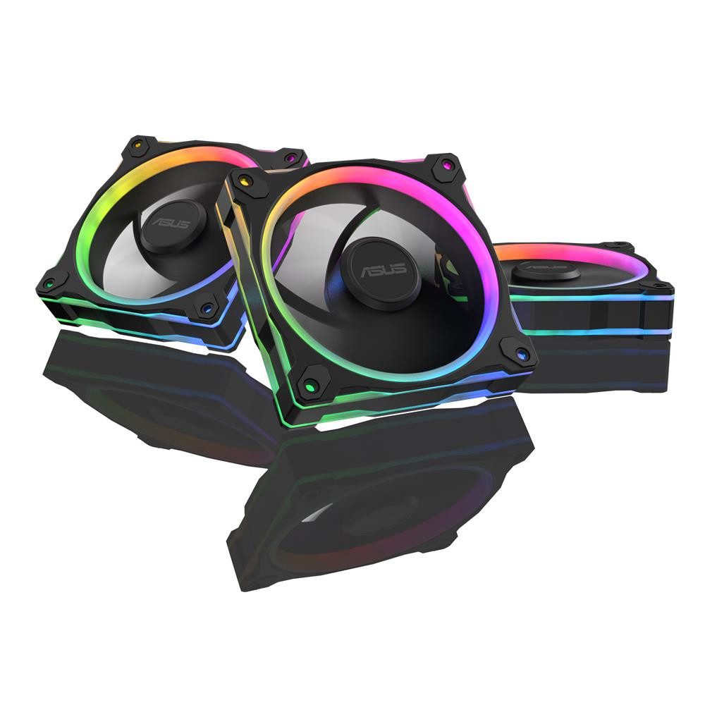 ASUS Prime MR120 Fan ARGB Black 3in1 Computergehäuse Ventilator 12 cm Schwarz